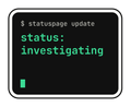 status: investigating die-cut vinyl sticker