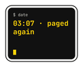 03:07 · paged again die-cut vinyl sticker