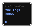 the logs know. die-cut vinyl sticker