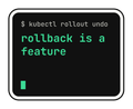rollback is a feature die-cut vinyl sticker