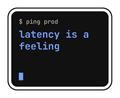 latency is a feeling die-cut vinyl sticker