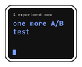 one more A/B test die-cut vinyl sticker