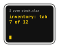 inventory: tab 7 of 12 die-cut vinyl sticker