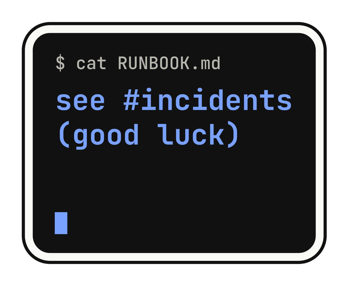 see #incidents (good luck) die-cut vinyl sticker