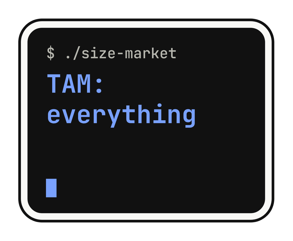 TAM: everything die-cut vinyl sticker