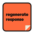 regenerate response die-cut vinyl sticker