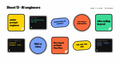 AI 10-pack vol. 3: sheet of ten die-cut vinyl stickers
