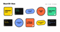Devs 10-pack vol. 1: sheet of ten die-cut vinyl stickers