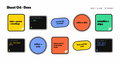 Devs 10-pack vol. 2: sheet of ten die-cut vinyl stickers