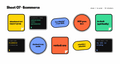 E-commerce 10-pack vol. 1: sheet of ten die-cut vinyl stickers
