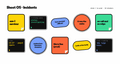 Incidents 10-pack vol. 1: sheet of ten die-cut vinyl stickers